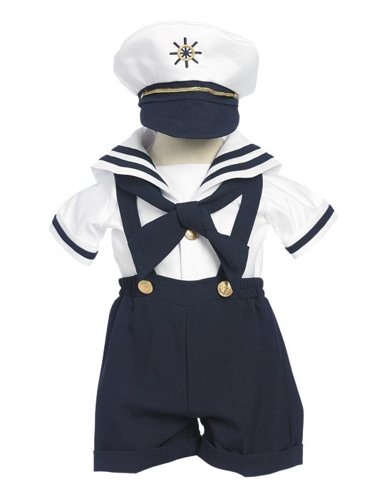 Infant/Toddler Sailor Short Suit Set